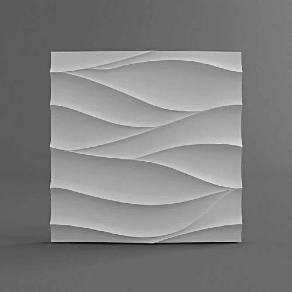 Model "Stormy Wave" 3D Wall Panel