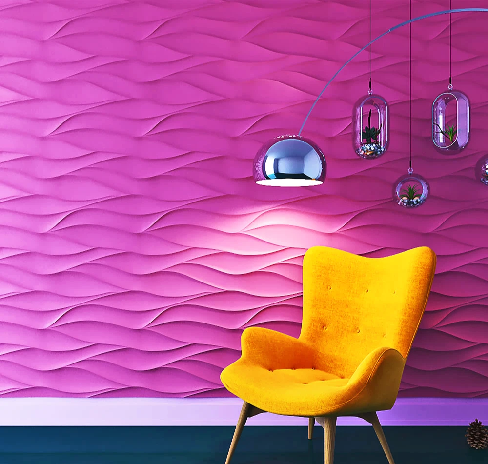 Model "Stormy Wave" 3D Wall Panel