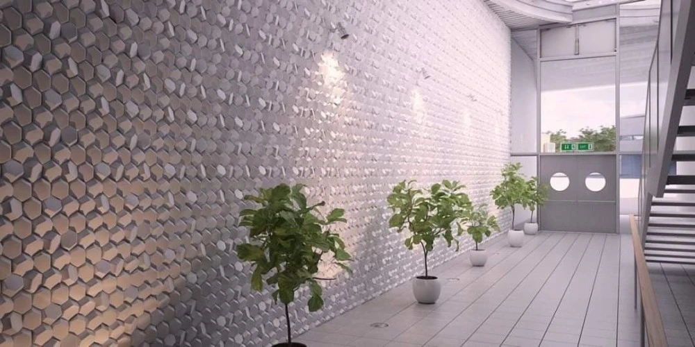 Model "Honeycomb" 3D Wall Panel