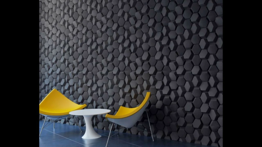 Model "Honeycomb" 3D Wall Panel