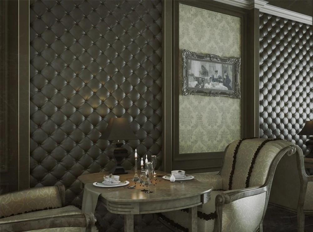 Model "Luxury Leather" 3D Wall Panel