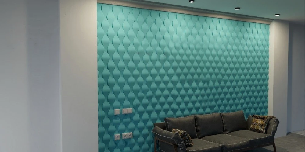 Model "Dragon Scale" 3D Wall Panel