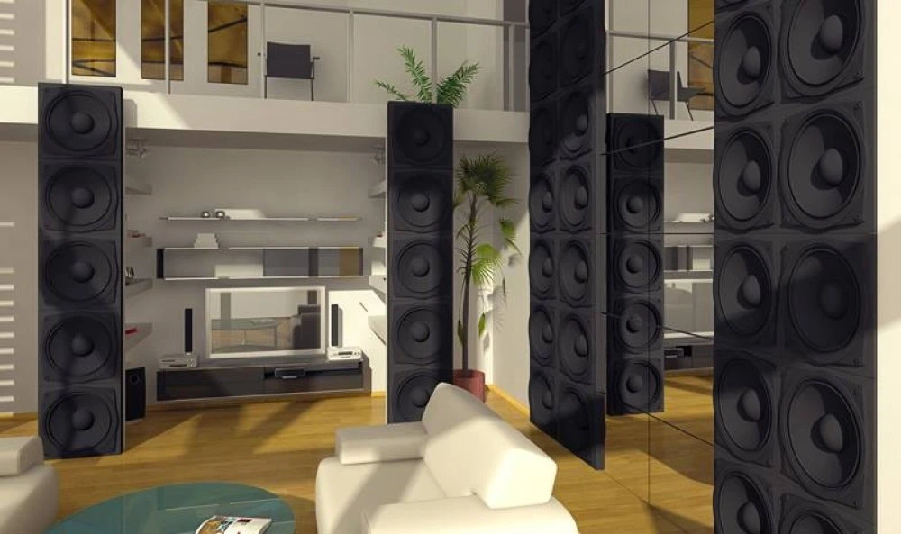 Model "Speaker" 3D Wall Panel