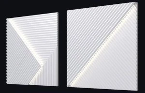 Model "Delta" 3D Wall Panel