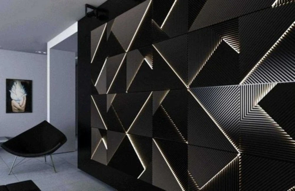Model "Delta" 3D Wall Panel