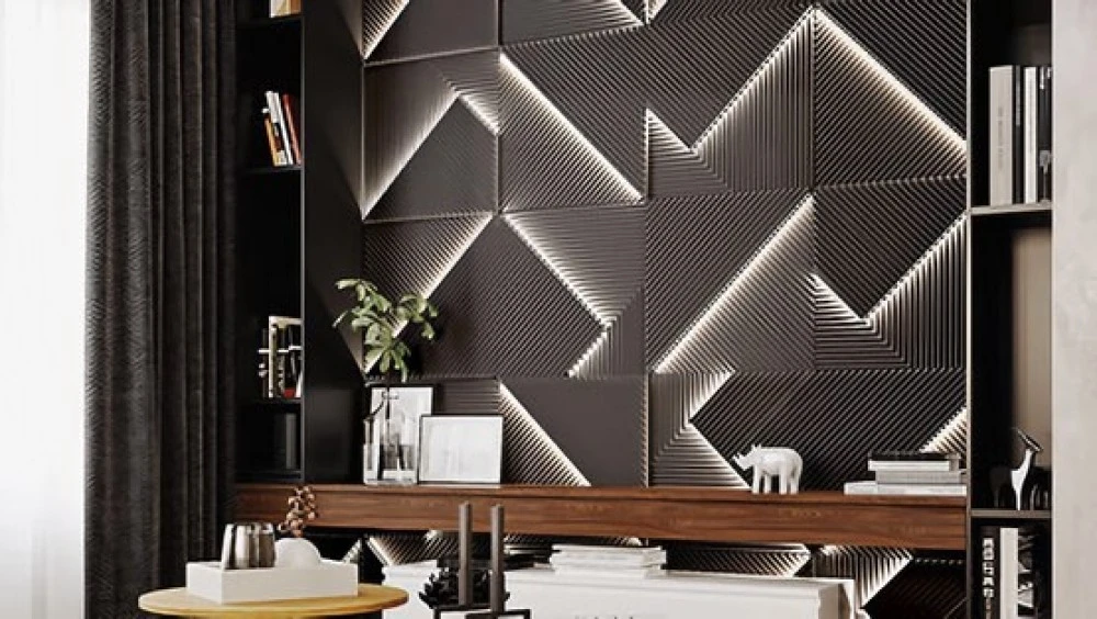 Model "Delta" 3D Wall Panel