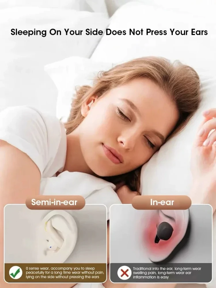Xiaomi Bluetooth Sleep Headphones Noise Canceling TWS